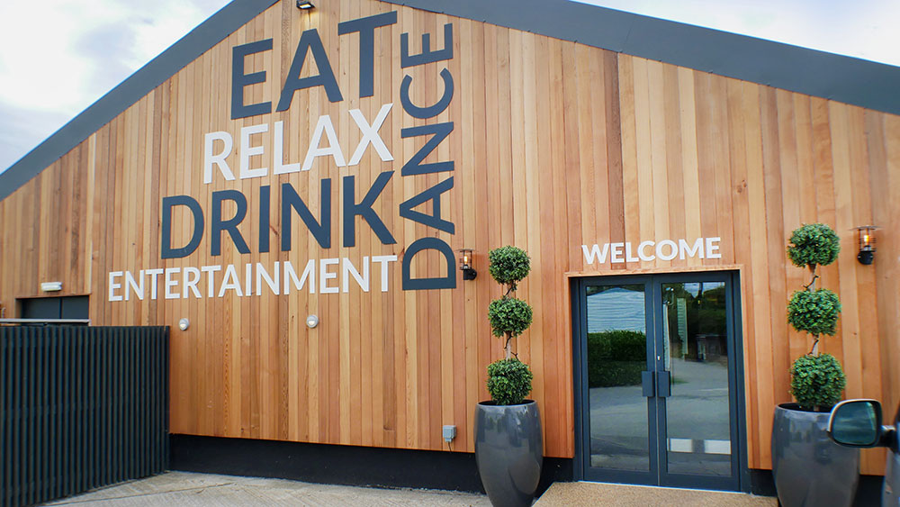 Dining at Dawlish Sands